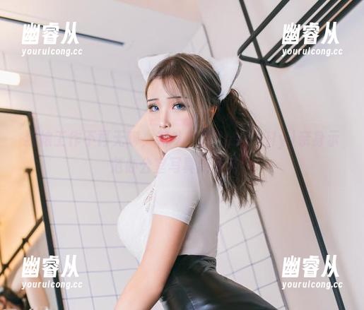 猫娘工作不再无聊，花リリ(Plant Lily)亲身示范办公室写真新姿势！